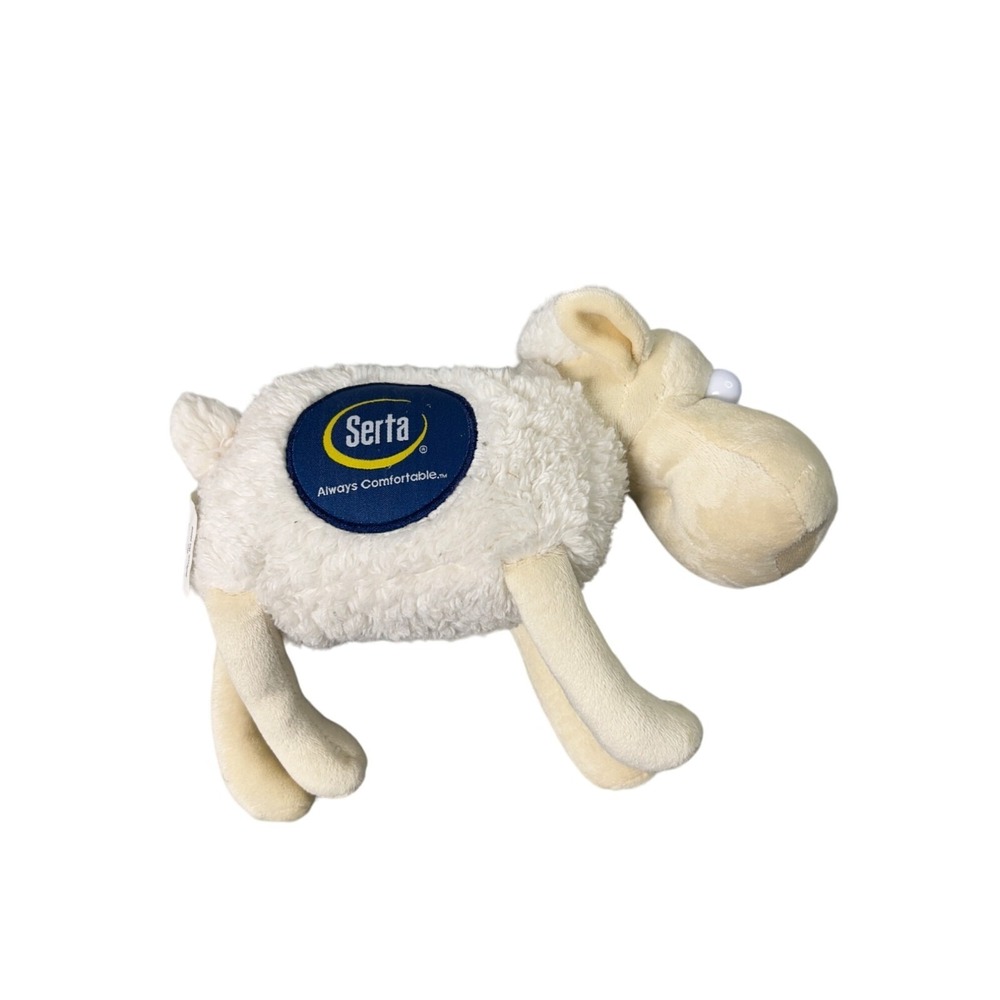 Serta Sheep #1 Mattress Company Promo Plush Stuffed Animal 2017 Toy‎ 1 Blue eyes